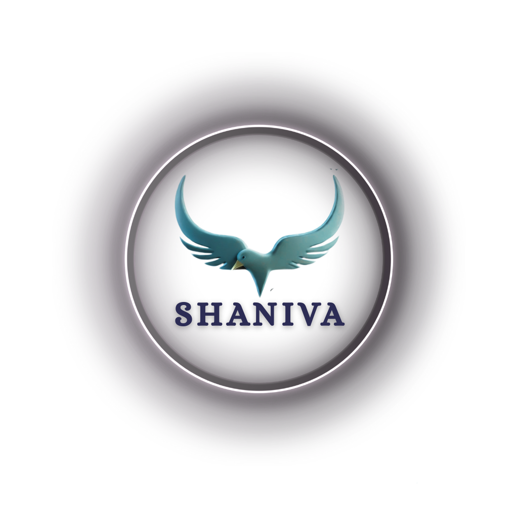 Elegant Circular Logo for Shaniva with Eagle Silhouette (3)